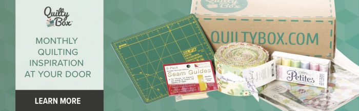 quilty box banner