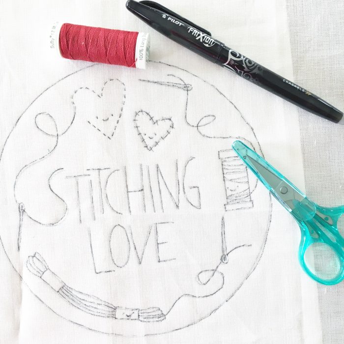 stitching love frixion