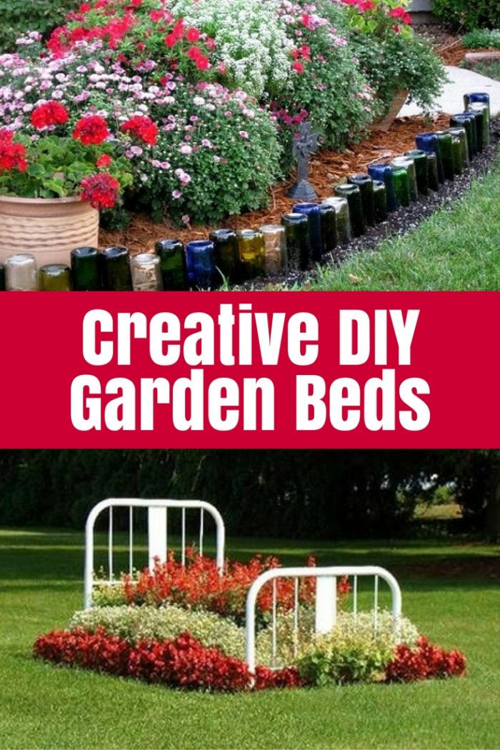Creative DIY Garden Beds - Today we welcome Ann from SumoGardener to share some super creative DIY garden beds that can make even the smallest yard special.