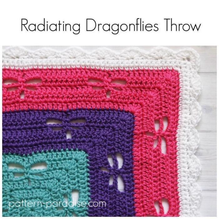 radiating-dragonflies-throw-blanket