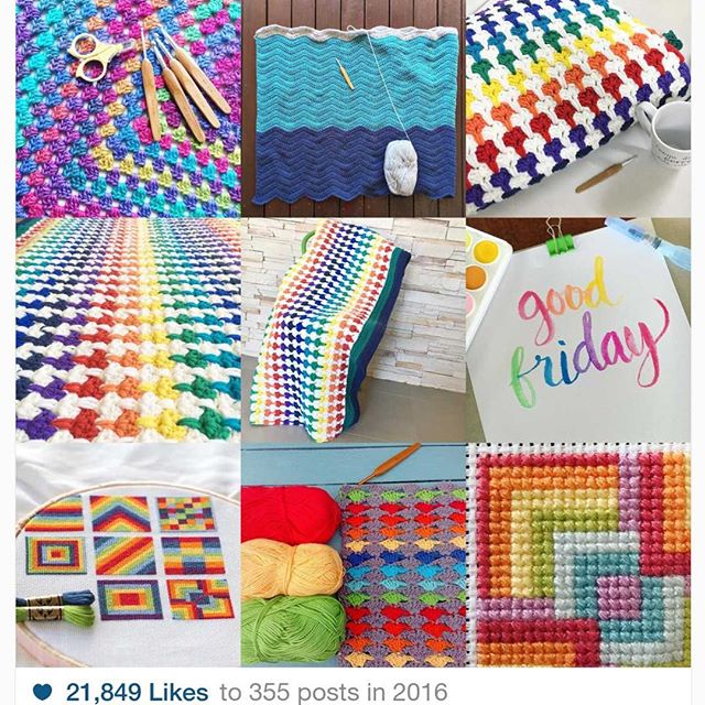 Have you created your Best Nine on Instagram yet? Learn how here, and see the top projects on TheCraftyMummy this year according to Instagram.