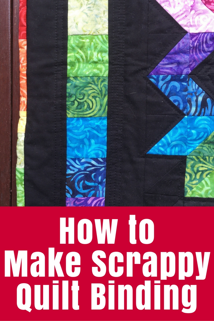 How to make Scrappy Quilt Binding — The Crafty Mummy