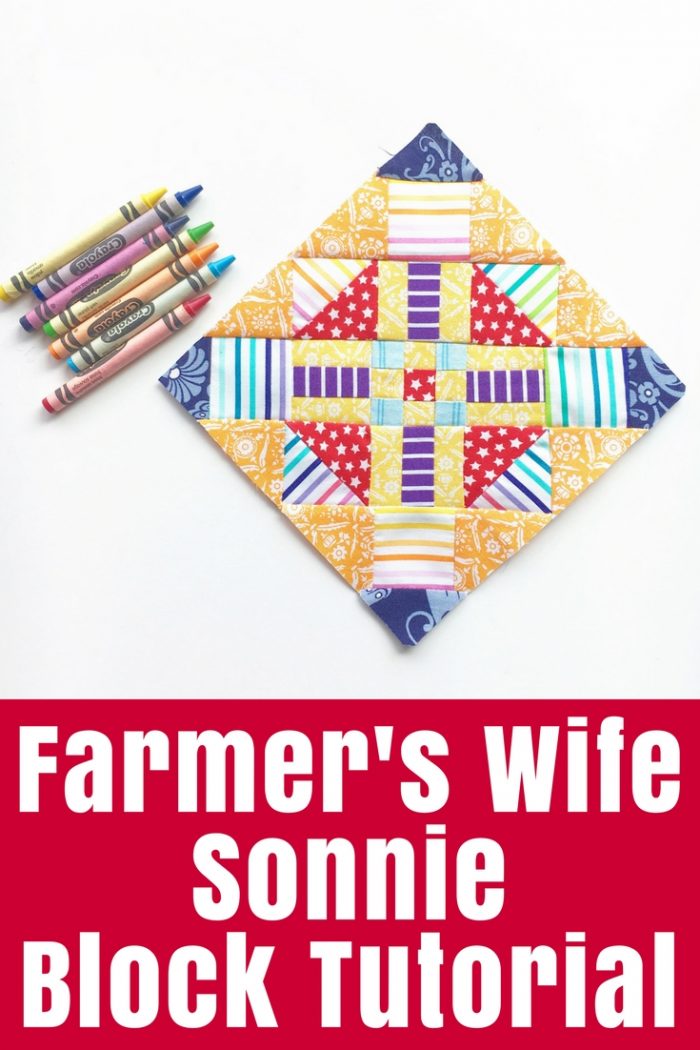 A tutorial to make the Sonnie block, number 92 in the Farmer's Wife 1930s Sew Along. Read my tips for getting your block more accurate than mine!