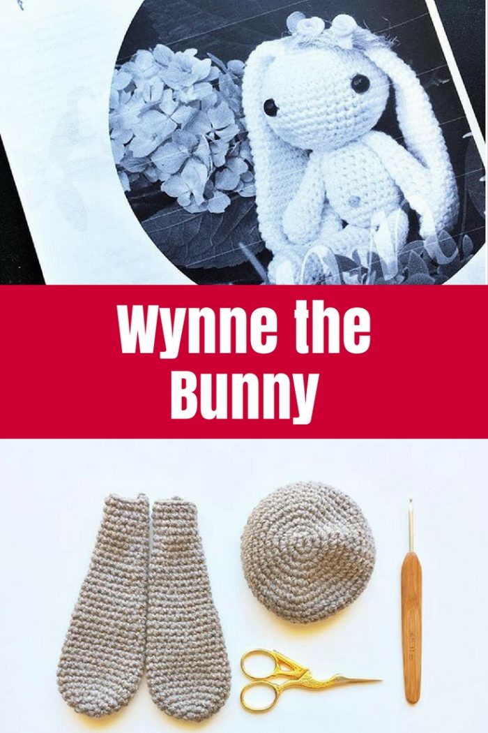 Wynne the Bunny is so gorgeous I just have to share even though she's not quite finished yet. Find details on the pattern for this amigurumi too.