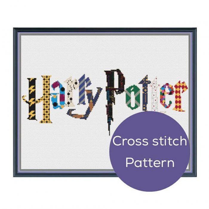 Harry potter cross stitch pattern, Cross stitch charts, Small