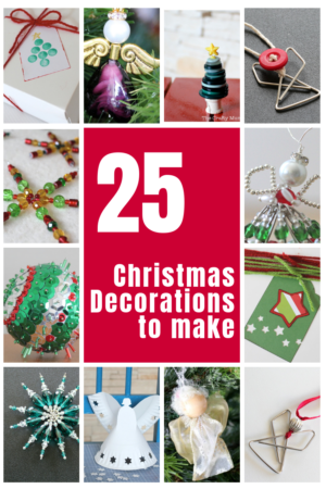 25 of my favourite DIY Christmas ornaments in one collection with links to all the tutorials for you to make some yourself this xmas season.