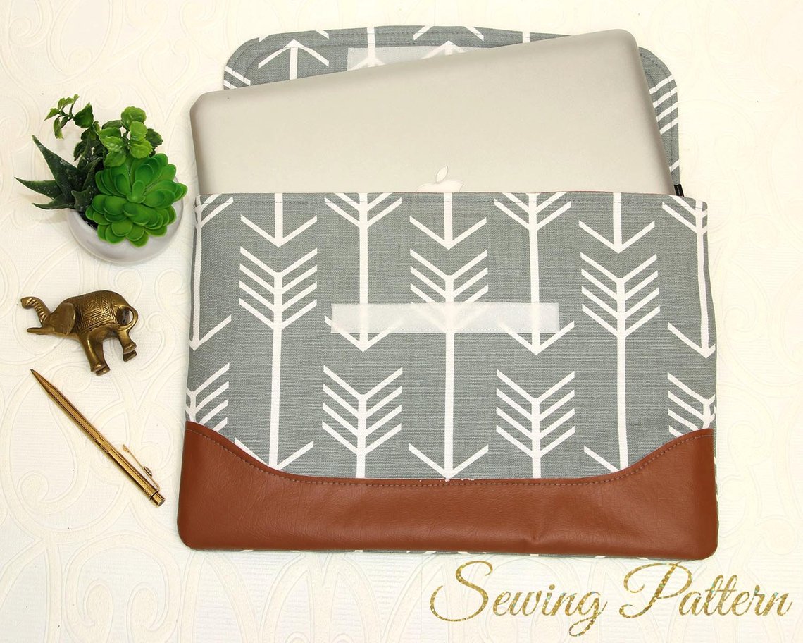 9 Patterns to Sew a Laptop Case • The Crafty Mummy